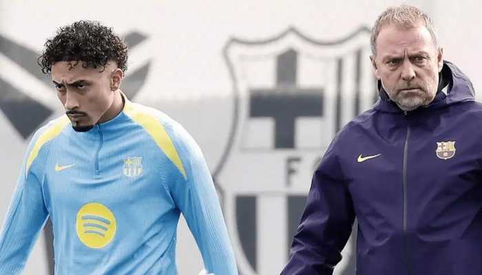 巴萨不满拉菲尼亚友谊赛受伤，球员肌肉问题频发仍赴美首发